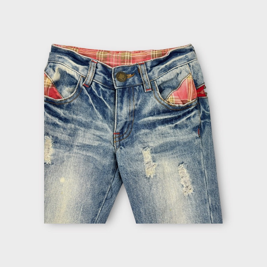 Rock Your Kid Denim Zipper Jeans, Size 1