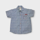 OshKosh B'Gosh Blue Check Shirt, Size 2