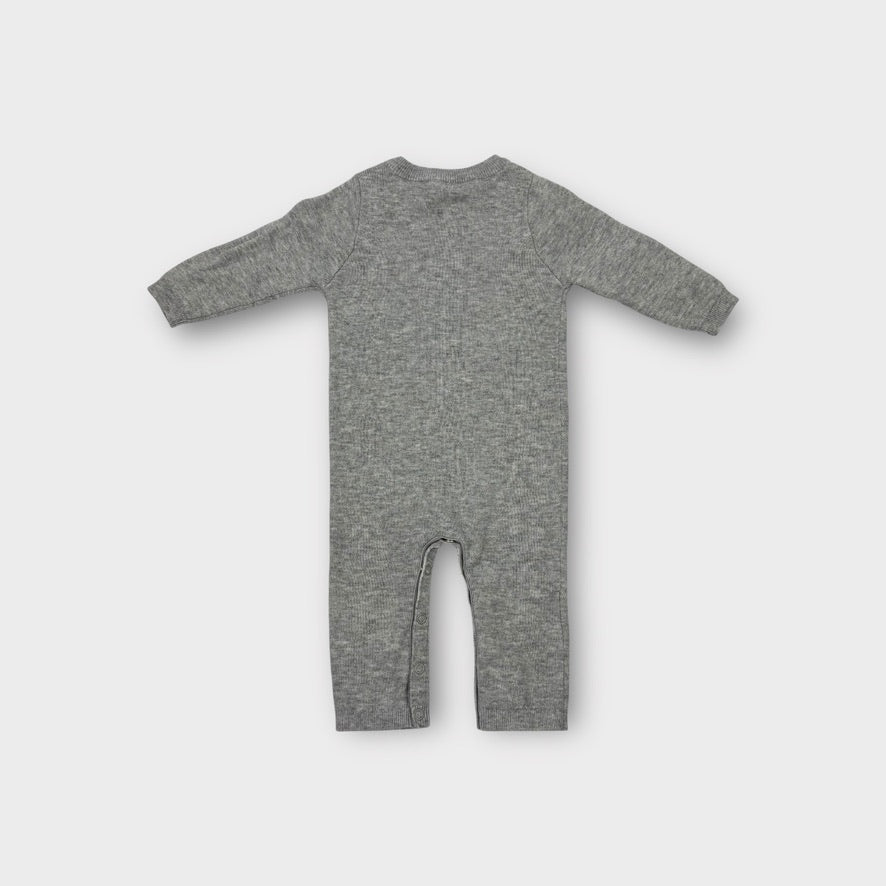 Country Road Knit Logo Onesie, Size NB