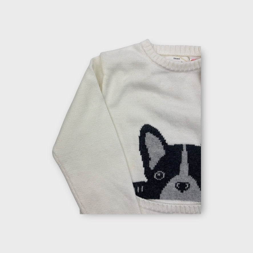Zara Frenchie Knitted Jumper, Size 3-4
