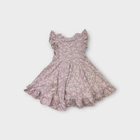 Hux Purple Floral Dress, Size 2