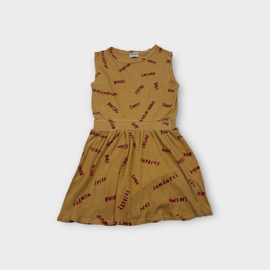 Bobo Choses Ribbed Dress, Size 10