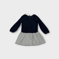 Petit Bateau Nautical Stripe Dress, Size 2