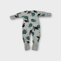 Bonds Grey Turtle Wondersuit, Size 000