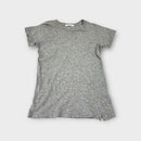 Bassike Mini Grey Tee, Size 6