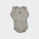 Petit Bateau Long Sleeve Bodysuit Bundle, Size 1