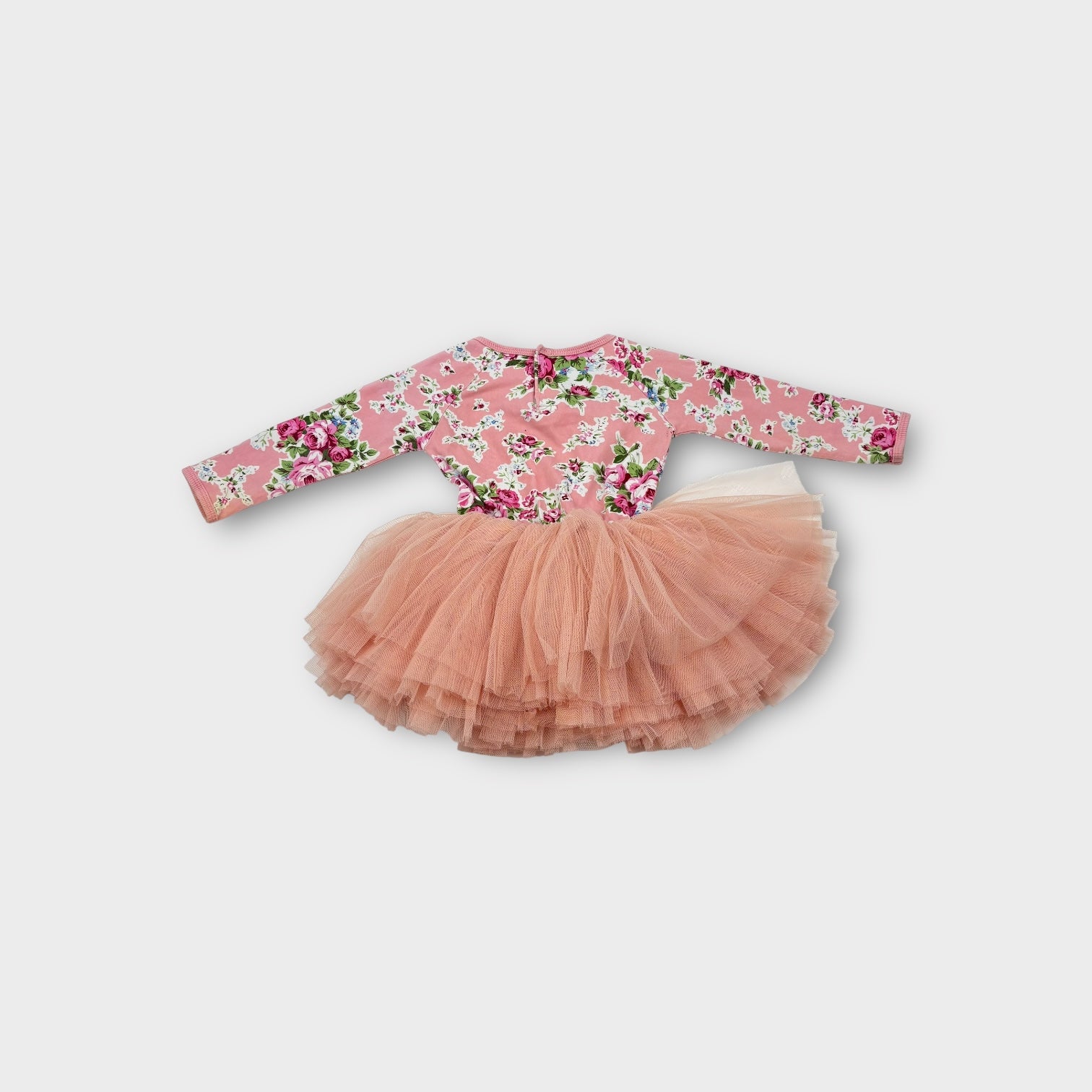 Rock Your Baby Floral Tulle Dress, Size 0