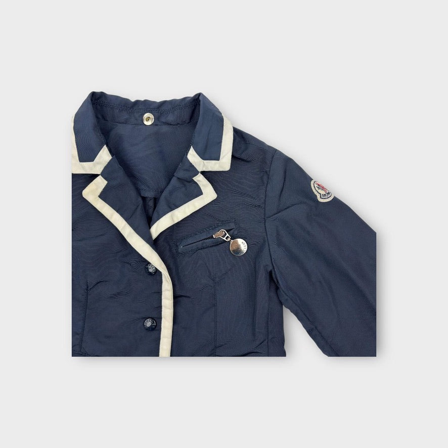 Moncler Contrast Trim Jacket, Size 2