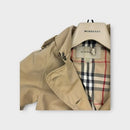 Burberry Trench Coat, Size 2