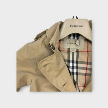 Burberry Trench Coat, Size 2
