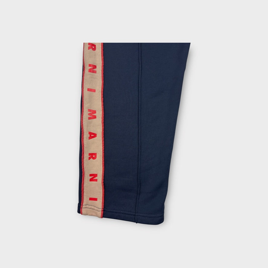 Marni Logo Stripe Track Pants, Size 14