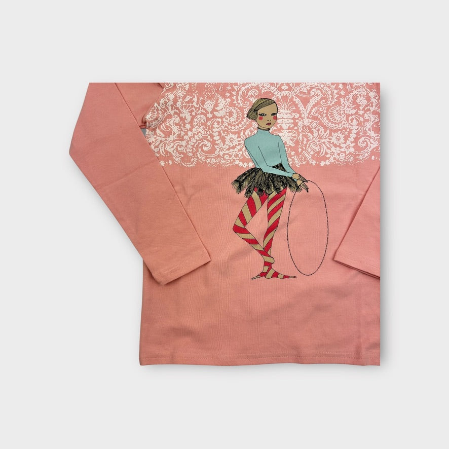 Rock Your Kid Long Sleeve Top, Size 5