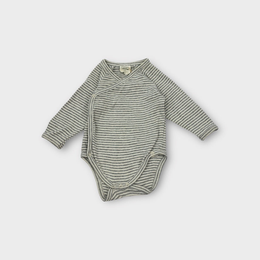 Nature Baby Stripe Bodysuit and Legging Set, Size 000