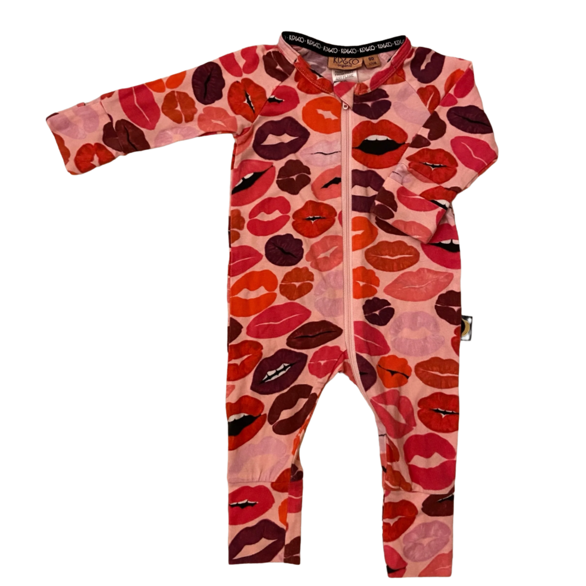 Kip and Co Lipstick Onesie, Size 00