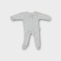 Purebaby Leaf Onesie, Size NB