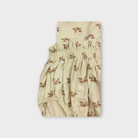 India and Grace Floral Romper, Size 1