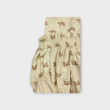 India and Grace Floral Romper, Size 1