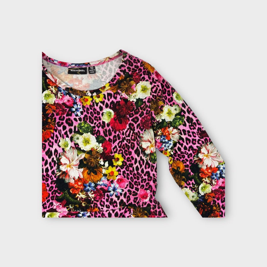 Rock Your Kid Leopard Dress, Size 10