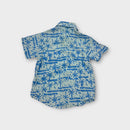 Bali Boat Shed Palm Tree Shirt, Size 1
