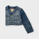 RL Cropped Denim Blazer, Size 4