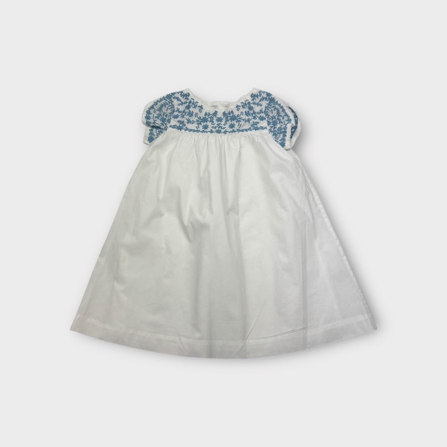 Polo Ralph Lauren Blue Embroidery Dress, Size 5