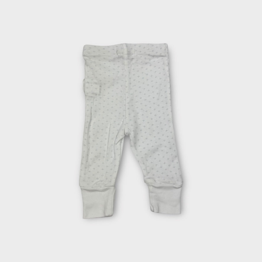 Purebaby Pattern Top and Legging Set, Size 000