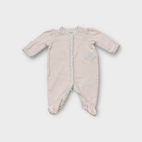 Ralph Lauren Floral Trim Onesie, Size 0000