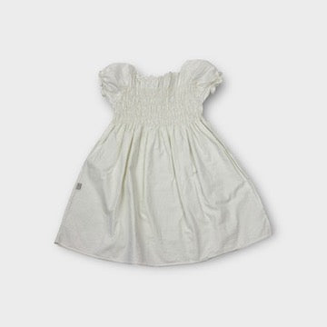 Gaia Shirred Dress, Size 4