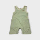 Piperbug Green Swallow Romper, Size 1
