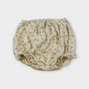 Jamie Kay White Floral Bloomers, Size 3