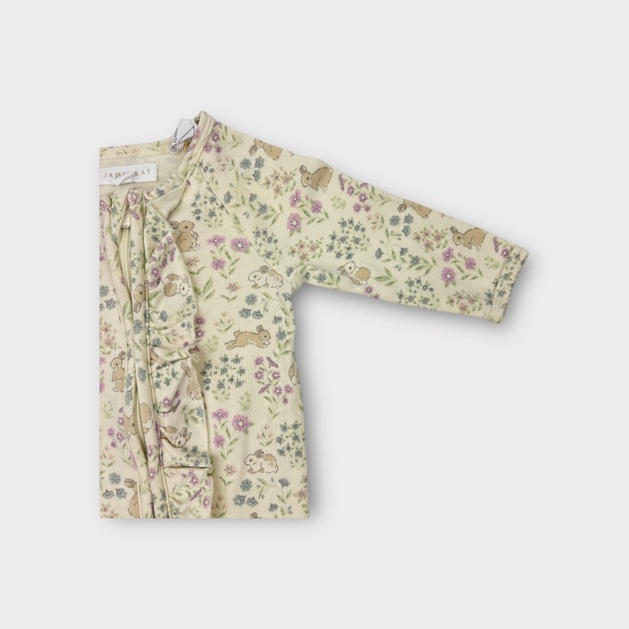 Jamie Kay Ruffle Onesie, Size 000