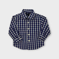 Nautica Red and Blue Check Shirt, Size 18M