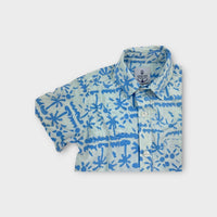 Bali Boat Shed Palm Tree Shirt, Size 1
