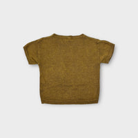GROWN Khaki Knit Top, Size 1