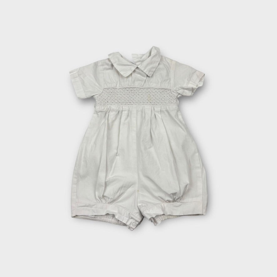 Vintage Christening Romper, Size 1