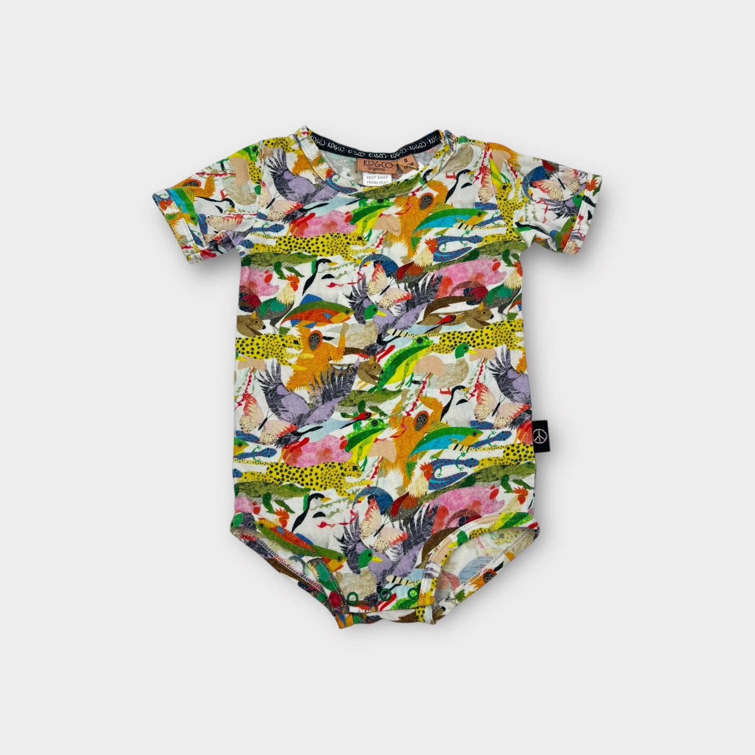 Kip and Co Animal Bodysuit, Size 0