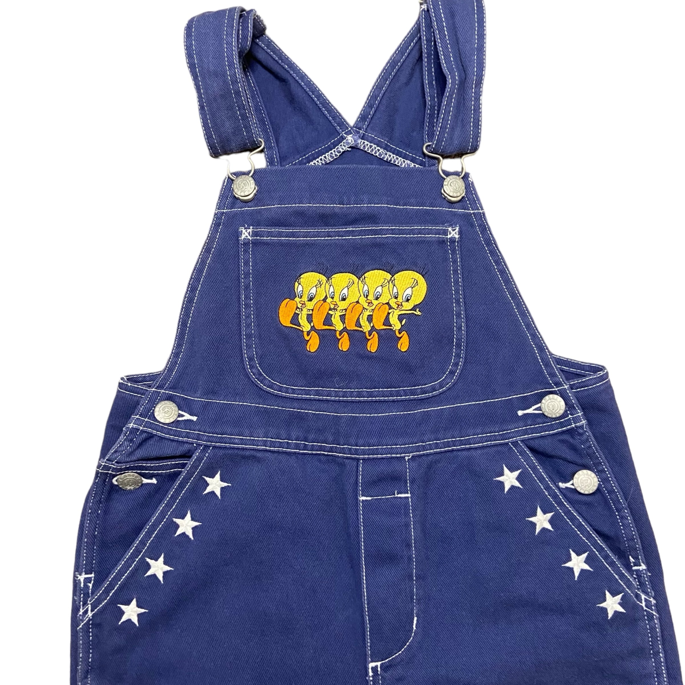 Vintage Tweety Bird Overalls, Size 8-10