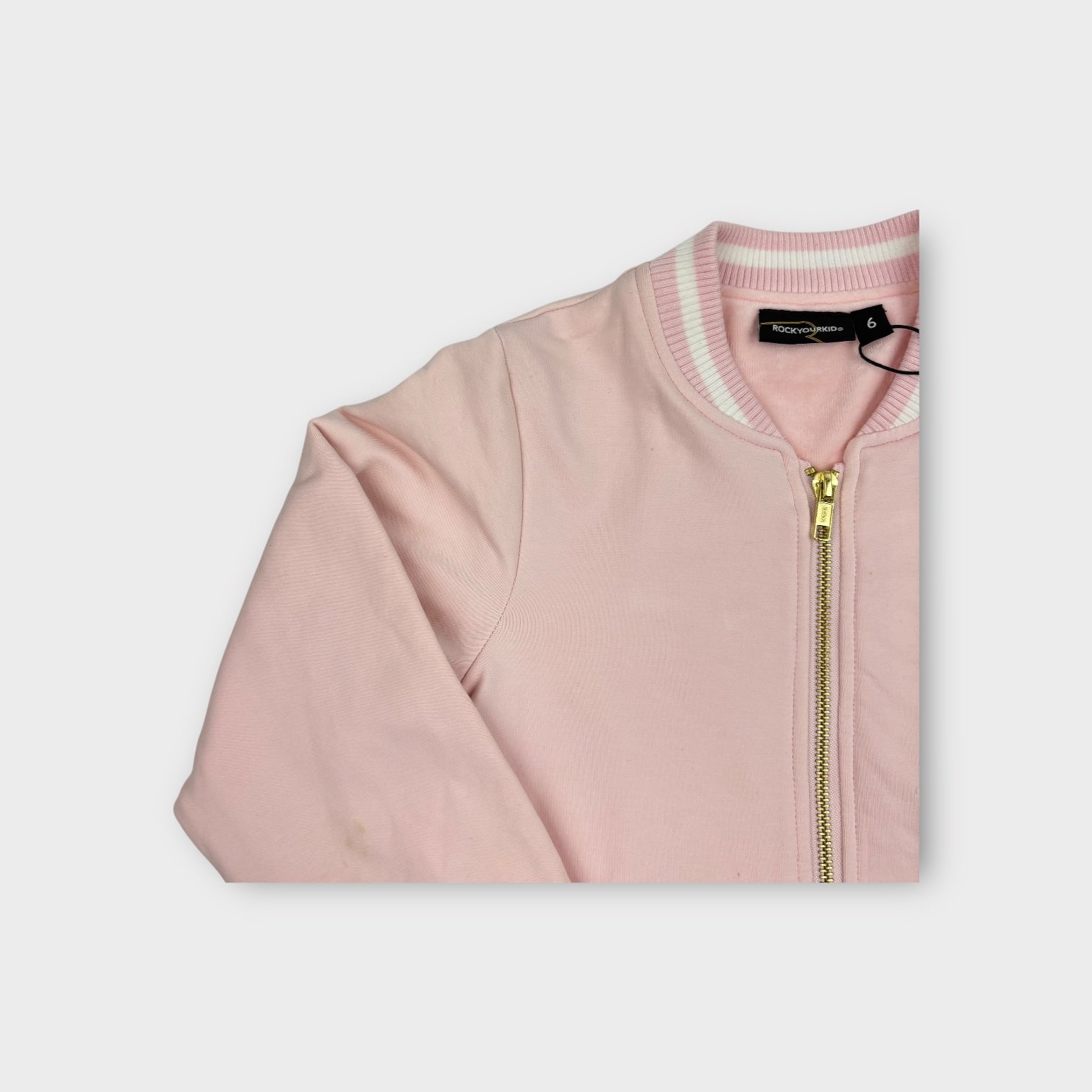 Rock Your Kid Unicorn Bomber Jacket, Size 6
