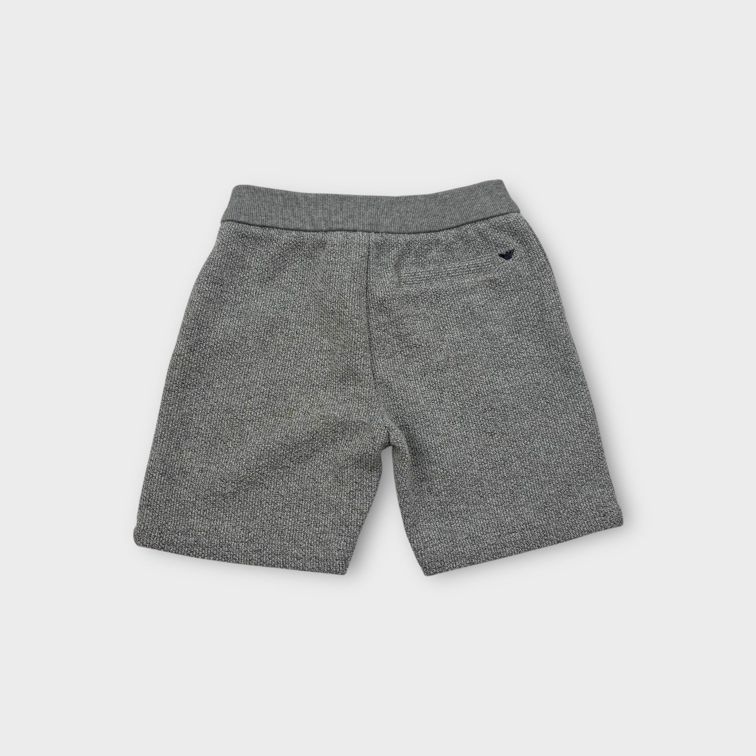 Armani Baby Grey Textured Shorts, Size 0