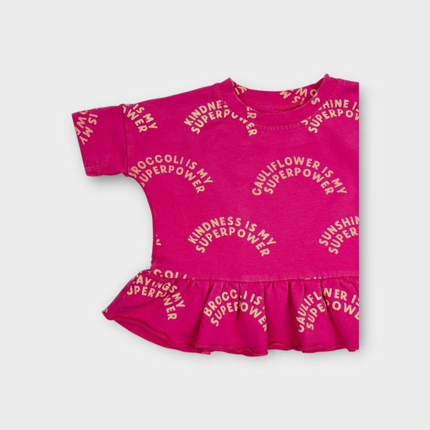Olive and the Captain Ruffle Tee, Size 2