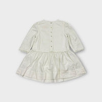 Aubrie Long Sleeve White Dress, Size 2