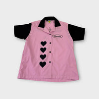 DooWoop Kids Pink Ladies Shirt, Size 6