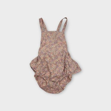 Printbebe Ruffle Romper, Size 1