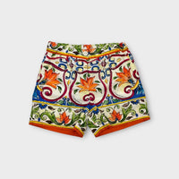 Dolce & Gabbana Printed Shorts, Size 2