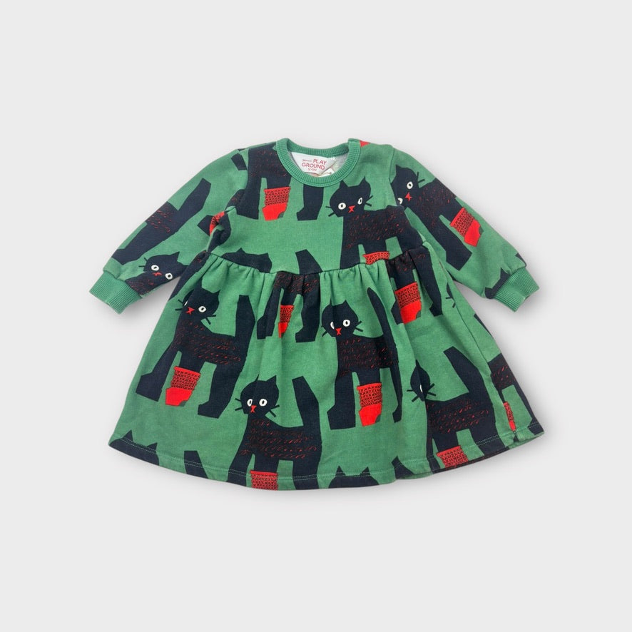 Gorman Playground Cat Dress, Size 1