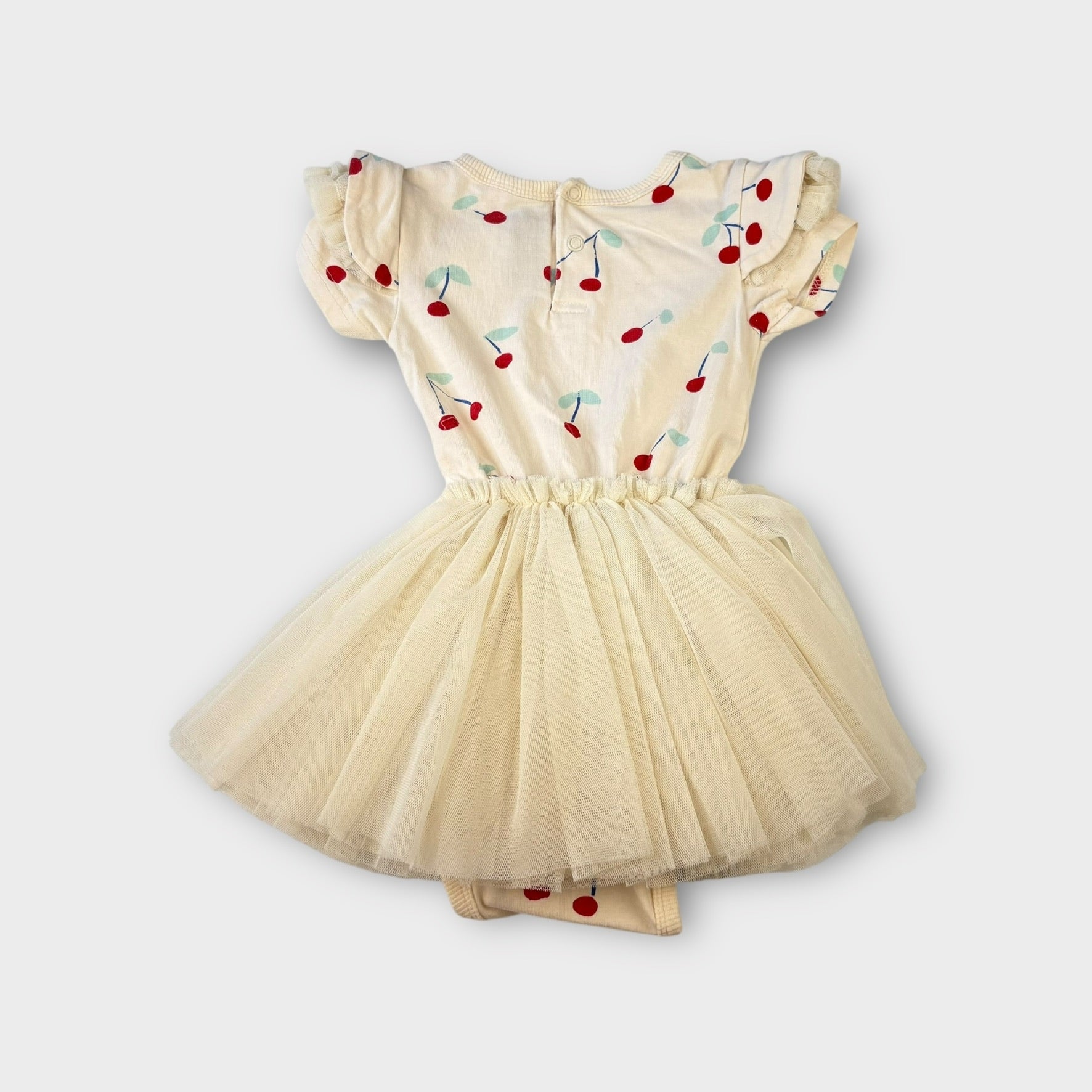 Rock Your Kid Cherry Tulle Dress, Size 2