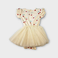 Rock Your Kid Cherry Tulle Dress, Size 2