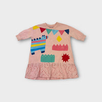 Halycon Nights Colourful Print Dress, Size 1