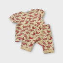 Peter Alexander Waffle Fox Pyjamas, Size 4
