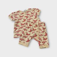 Peter Alexander Waffle Fox Pyjamas, Size 4
